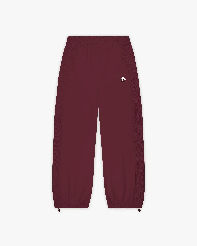 INSIDE OUT JOGGER WINE RED