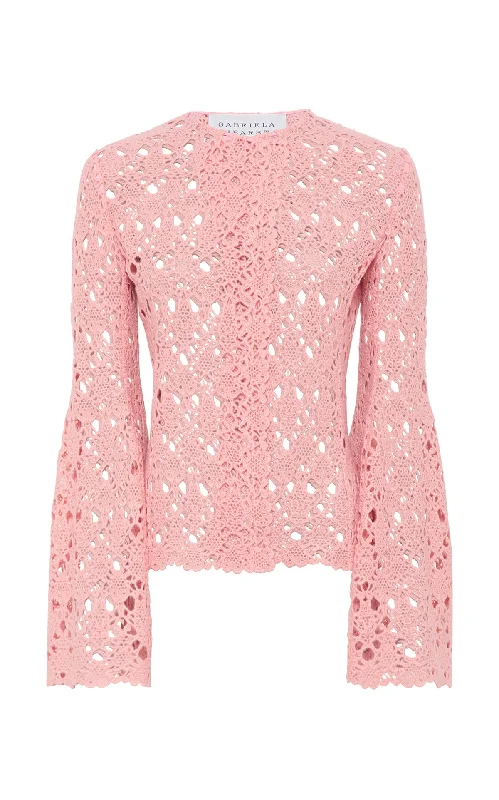 Reynolds Jacket in Rosa Cashmere Lace