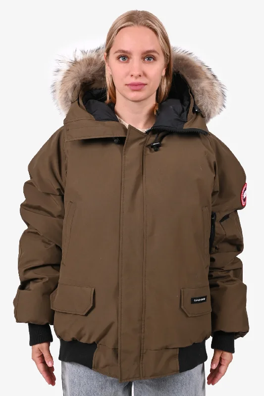 Canada Goose Green Chilliwack Bomber sz XL