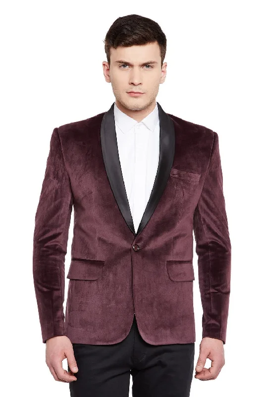 Dust Free Velvet Purple Tuxedo