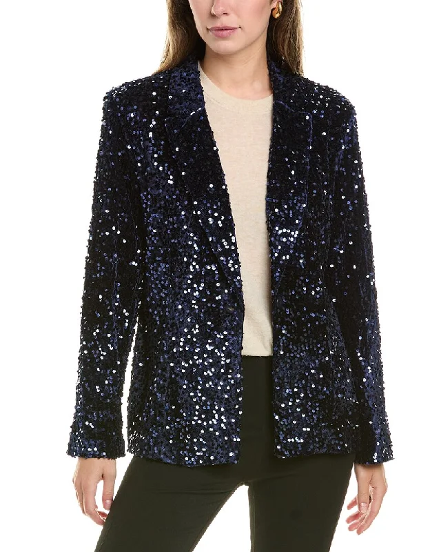 Nanette Nanette Lepore Velvet Sequin Jacket