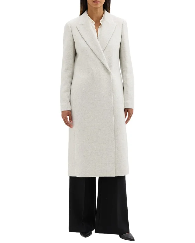 Theory Wool-Blend City Coat