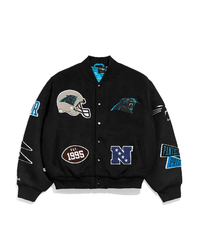 Carolina Panthers Pennant Varsity Jacket