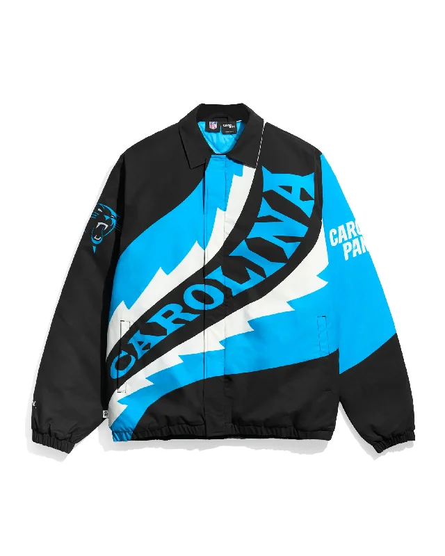 Carolina Panthers Saw Blade Quilted Puffer Jacket