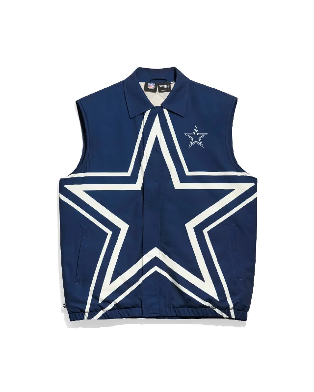 Dallas Cowboys Big Logo Quilted Puffer Vest