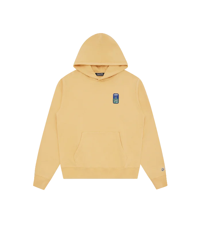 FOR MAN BY MACHINE POPOVER HOOD - LIGHT YELLOW