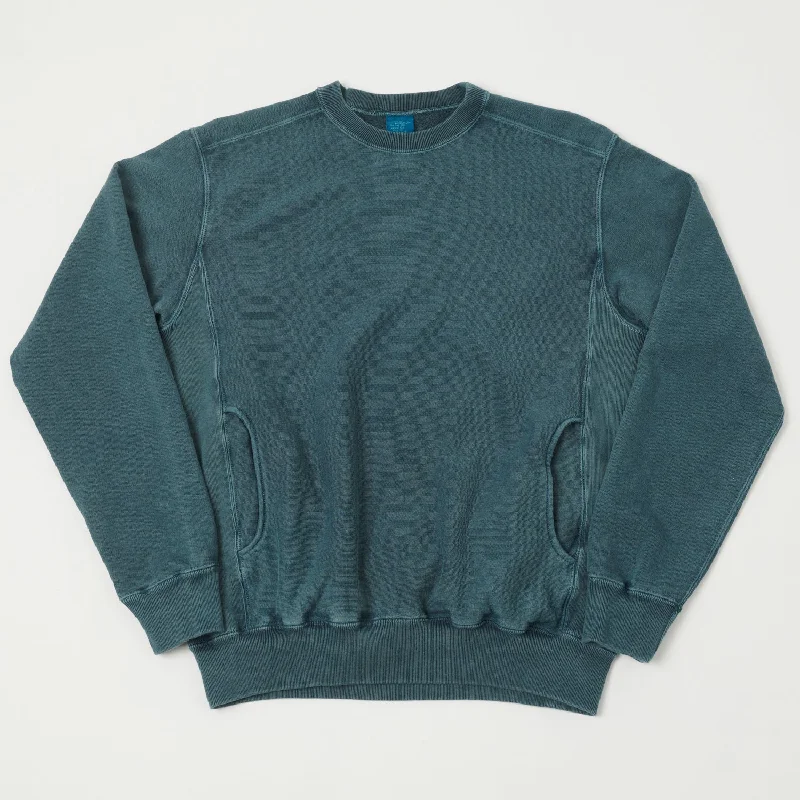 Good On Heavy Crew Sweat - Slate