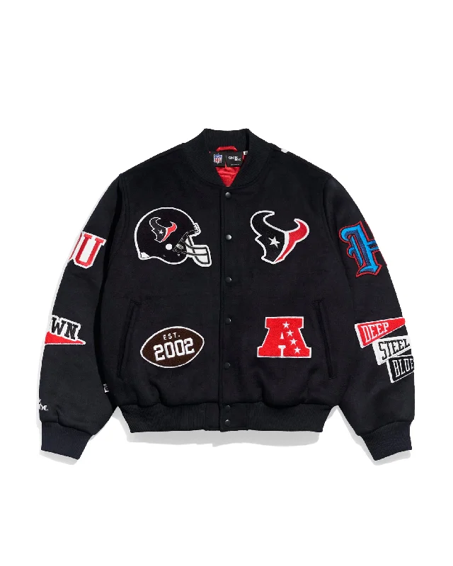 Houston Texans Pennant Varsity Jacket