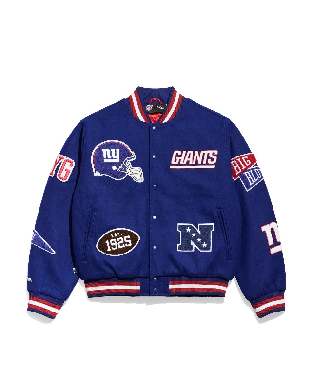 New York Giants Pennant Varsity Jacket