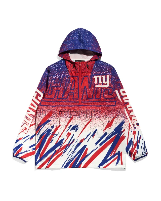 New York Giants Sketch Anorak Jacket