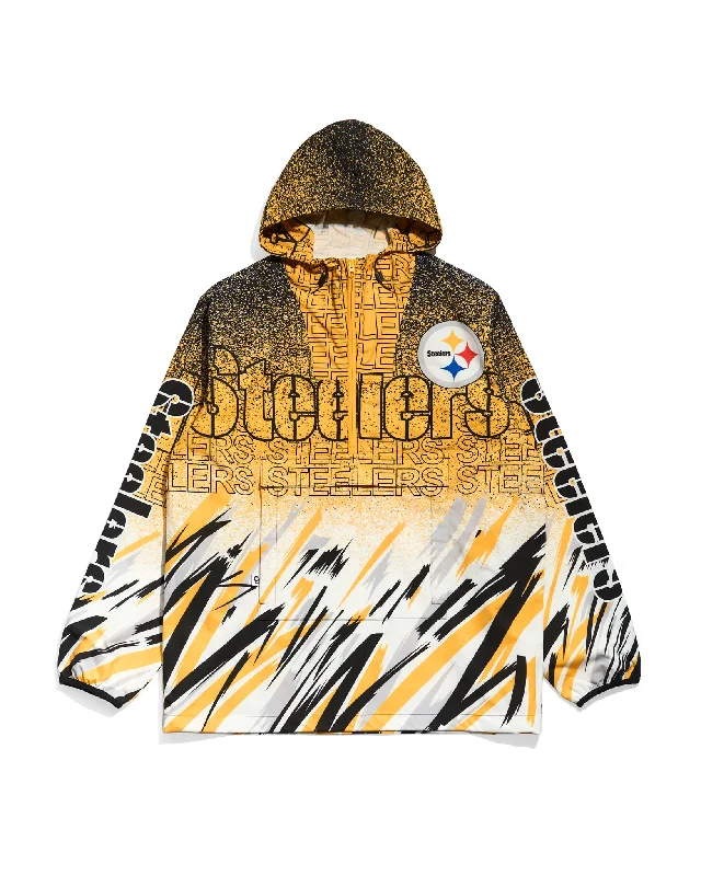 Pittsburgh Steelers Sketch Anorak Jacket