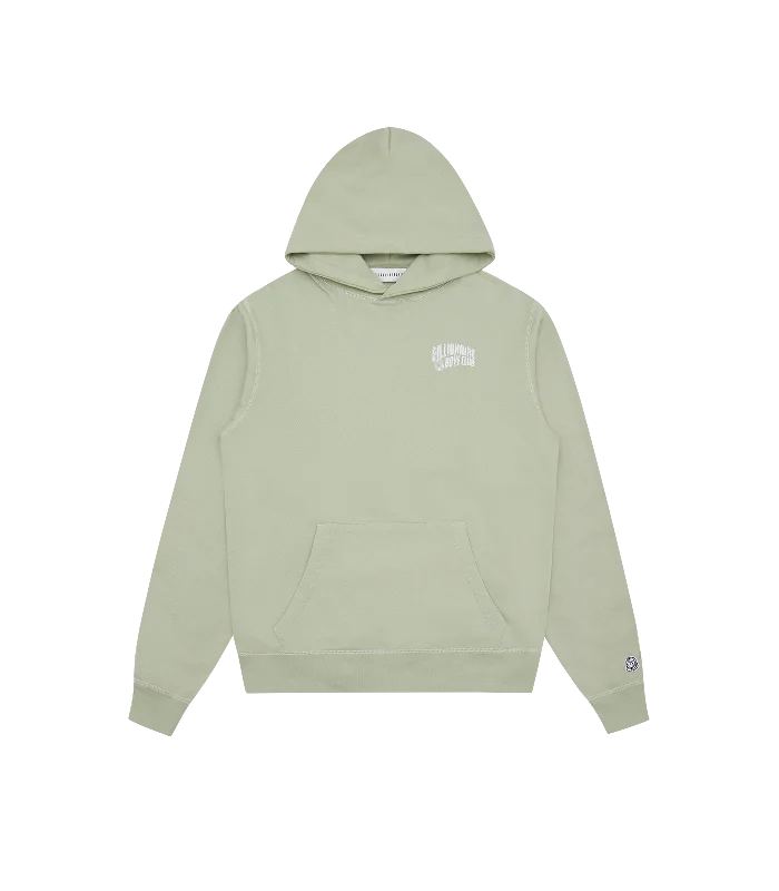 SMALL ARCH LOGO POPOVER HOOD - GREEN