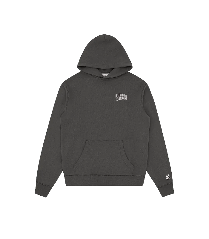 SMALL ARCH LOGO POPOVER HOOD - SPACE GREY