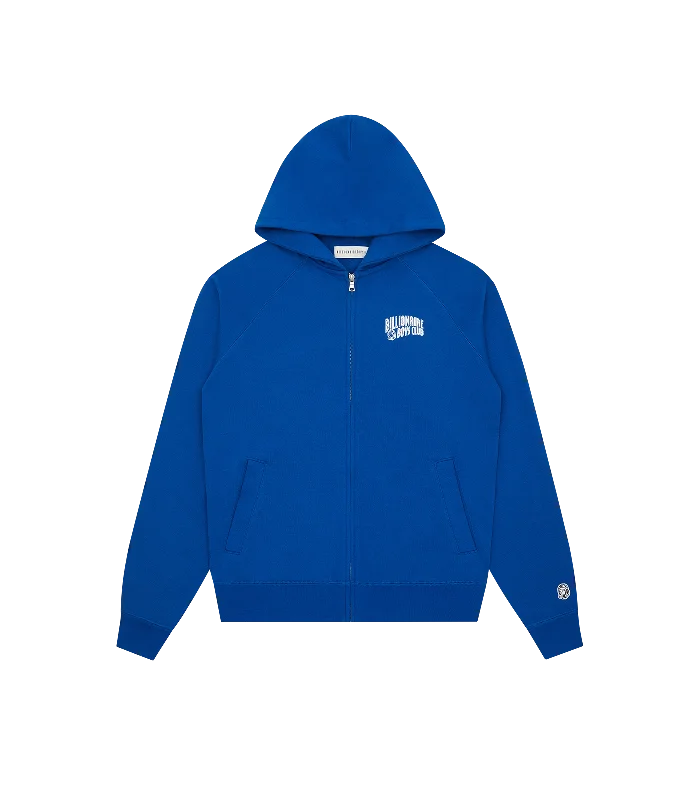 SMALL ARCH LOGO ZIP THROUGH - ROYAL BLUE