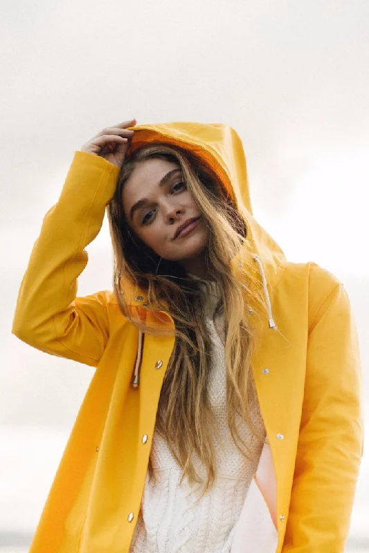 MOSEBACKE RAIN JACKET YELLOW