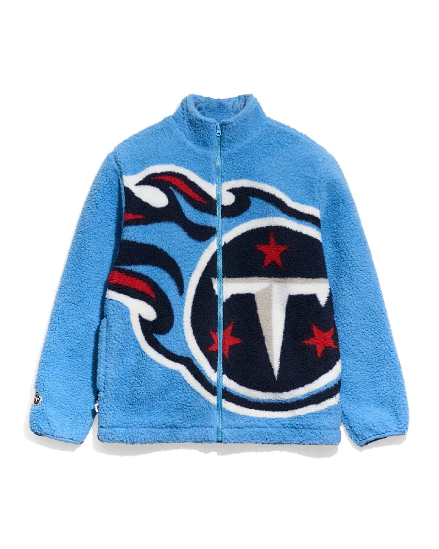 Tennessee Titans Big Logo Sherpa Jacket