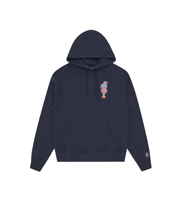 WE SERVE IT BEST POPOVER HOOD - NAVY