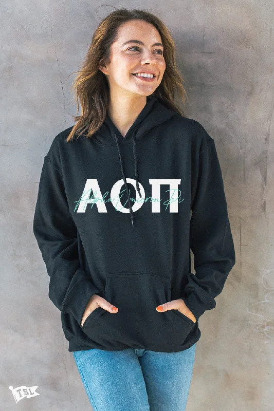 Alpha Omicron Pi Essential Hoodie