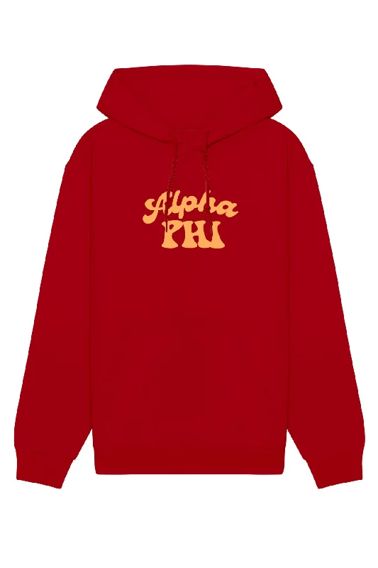 Alpha Phi Vintage Hippie Hoodie