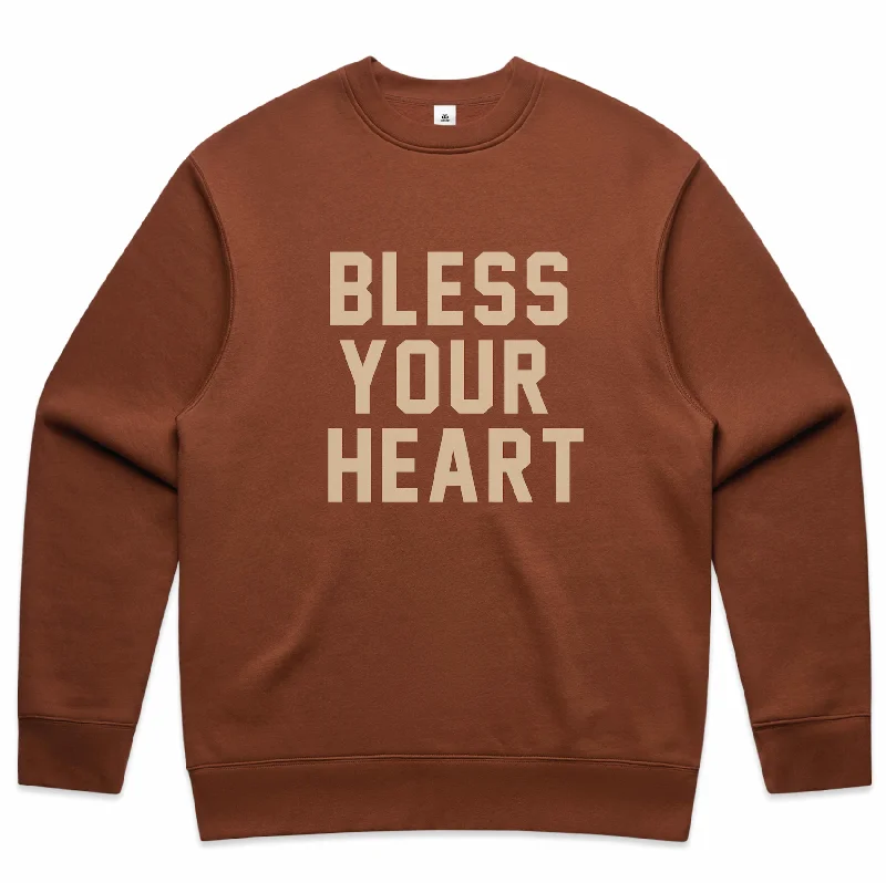 Bless Your Heart - sweatshirt (clay)