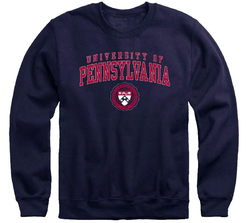 Penn Crest Sweatshirt (Navy)