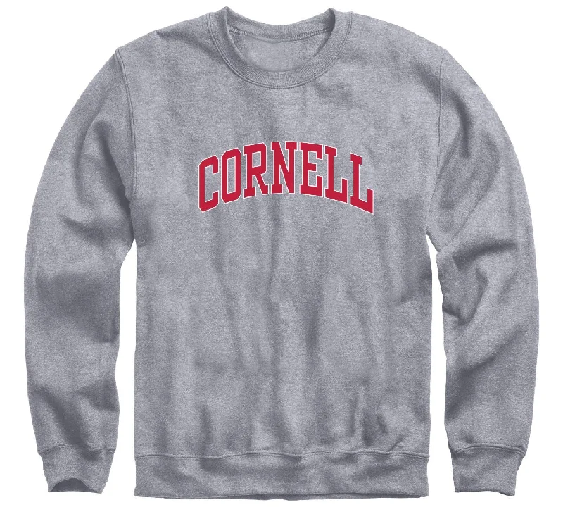 Cornell University Essential Sweatshirt (Heather Grey)