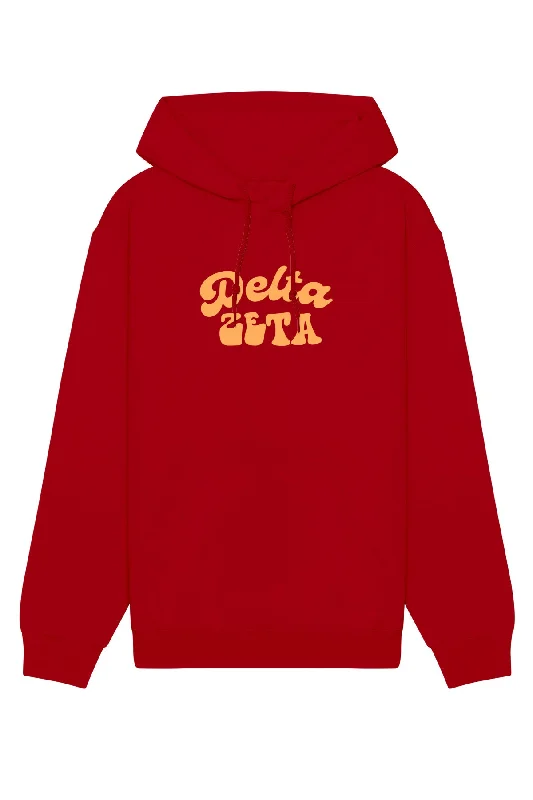 Delta Zeta Vintage Hippie Hoodie