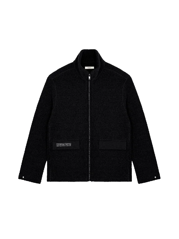 Women's DNA Utility Wool Jacket—black