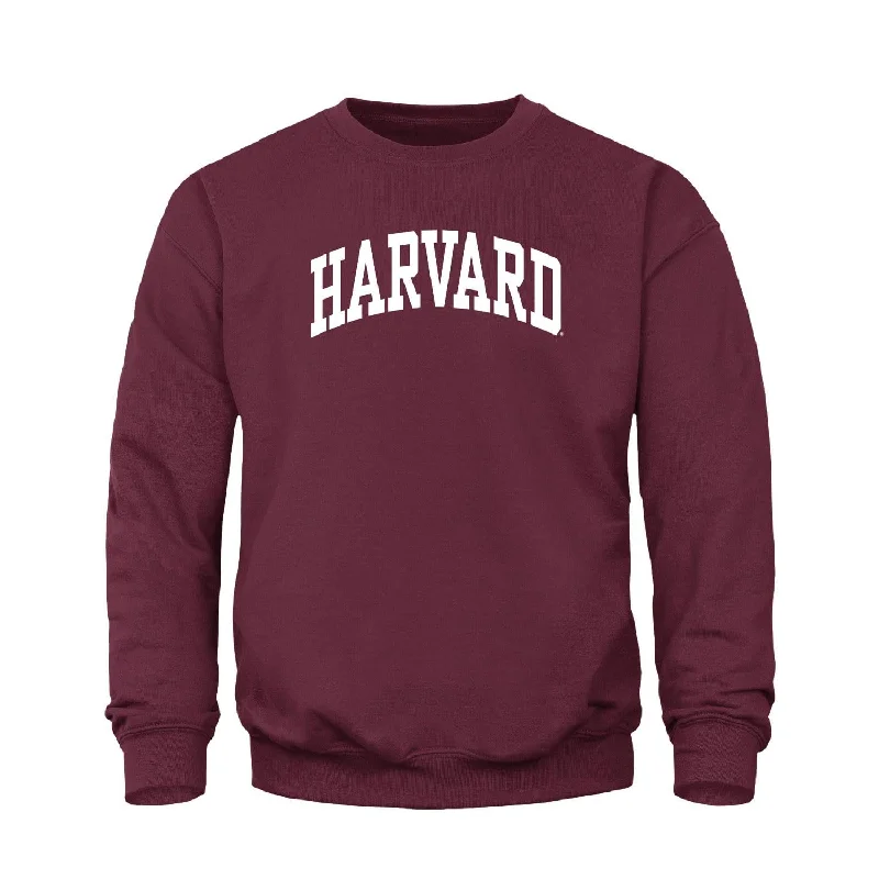 Harvard University Classic Crew Sweatshirt (Crimson)