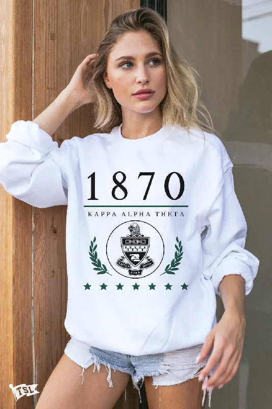 Kappa Alpha Theta Crest Crewneck