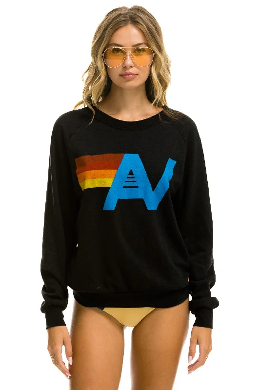 LOGO SWEATSHIRT - BLACK