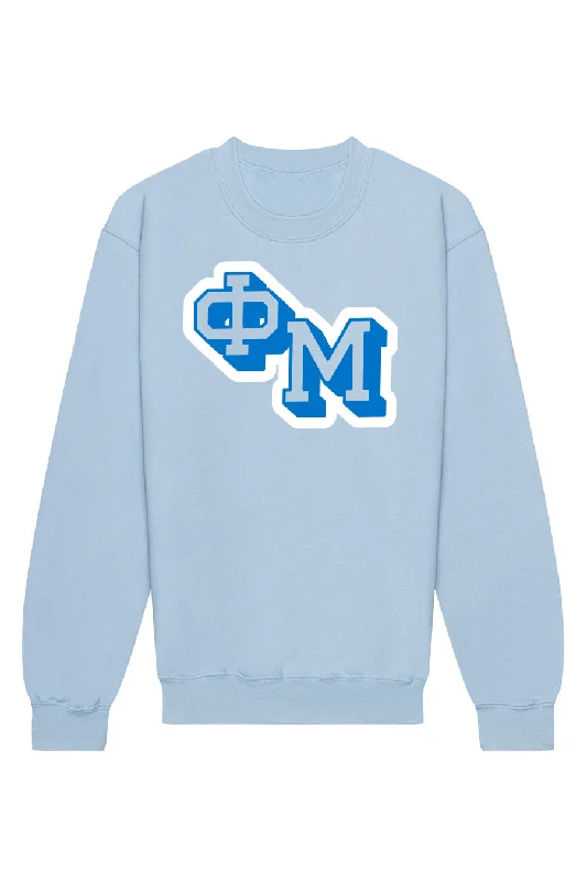 Phi Mu Varsity Letters Crewneck