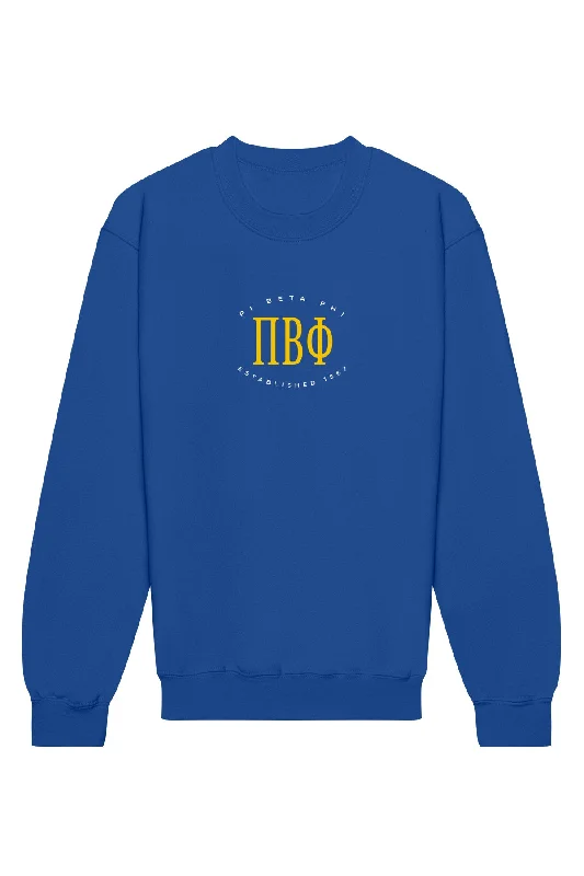 Pi Beta Phi Emblem Crewneck Sweatshirt