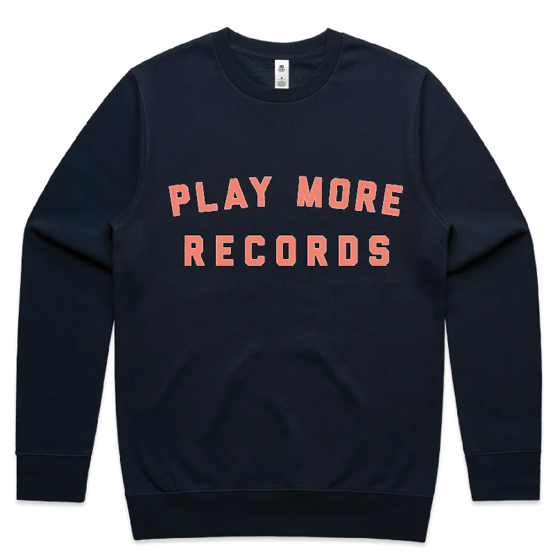 Play More Records - sweatshirt (navy)