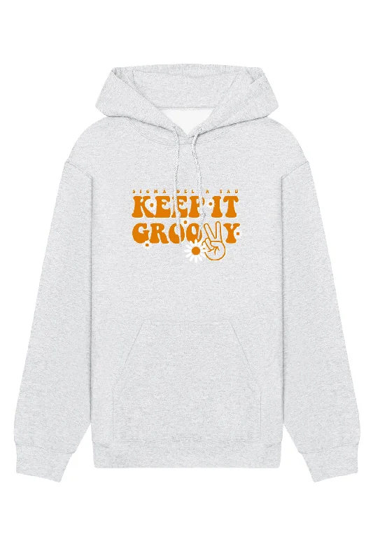 Sigma Delta Tau Keep It Groovy Hoodie