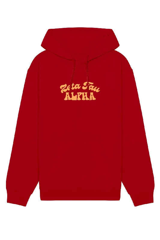 Zeta Tau Alpha Vintage Hippie Hoodie