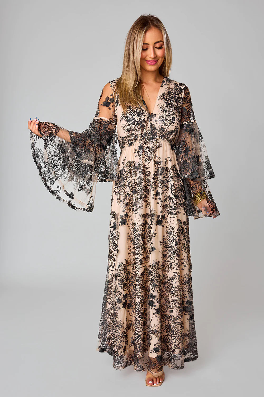 BuddyLove Colette Maxi Dress Flamenco