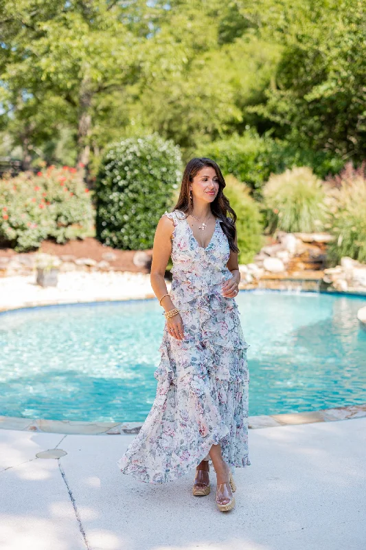 Blooming Season Floral Maxi Dress