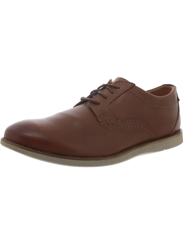 Raharto Plain  Mens Lace-Up Dressy Oxfords