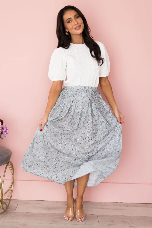 Optimistic Attitude Maxi Skirt